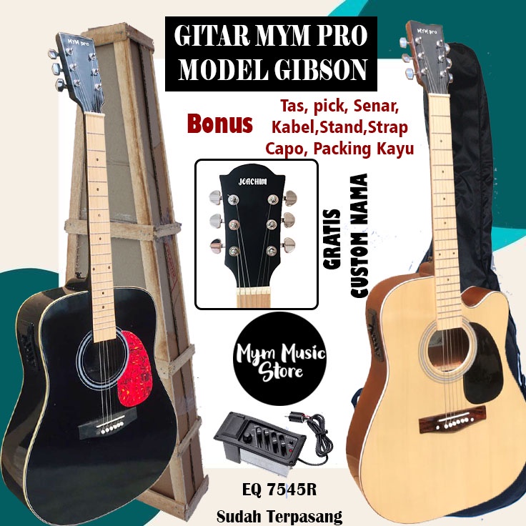 Gitar Akustik Gibson Body Jumbo