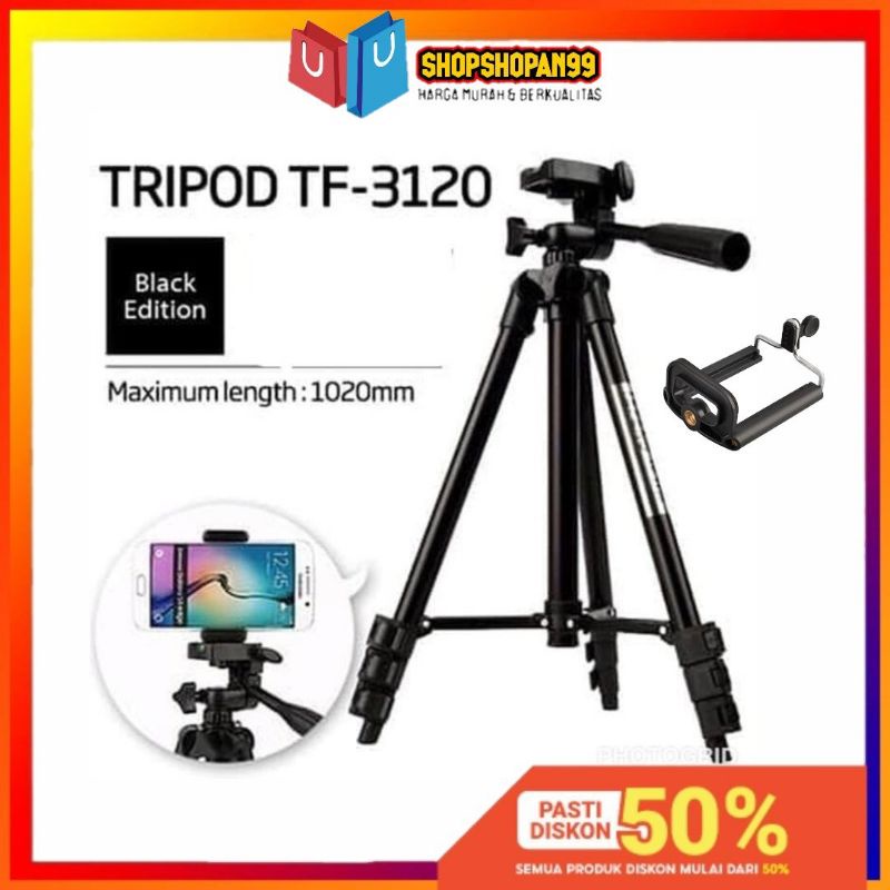 TRIPOD 3120 BLACK ORIGINAL 1 METER FREE HOLDER U &amp; TAS