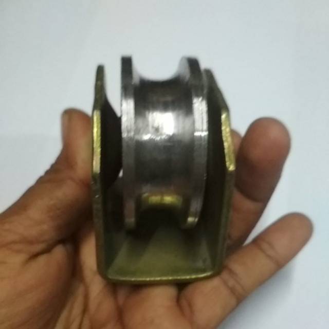 Roda pagar besi as 6cm roda pintu gerbang