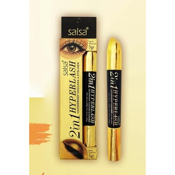 ❤ RATU ❤ Salsa Mascara Eyeliner 2in1 Hyperlash | Maskara 2 in 1 Eyes Liner Waterproof  (✔️BPOM)