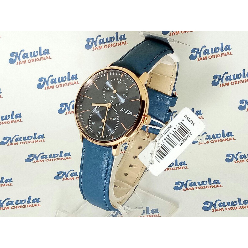 Alba Prestige A3A008X1 Dark Blue Dial - Jam Tangan Pria A3A008