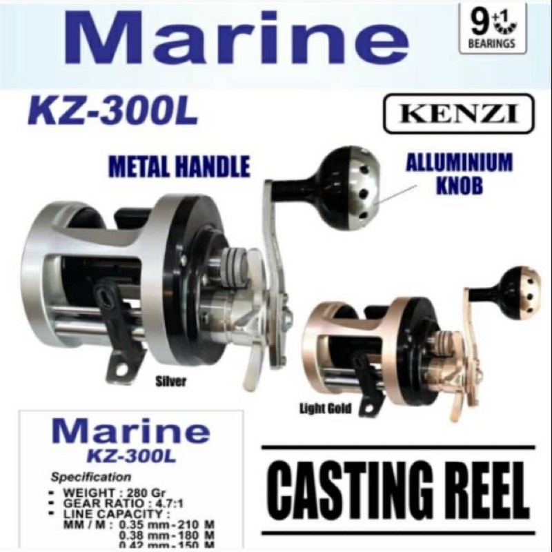REEL KENZI MARINE KZ-300L
