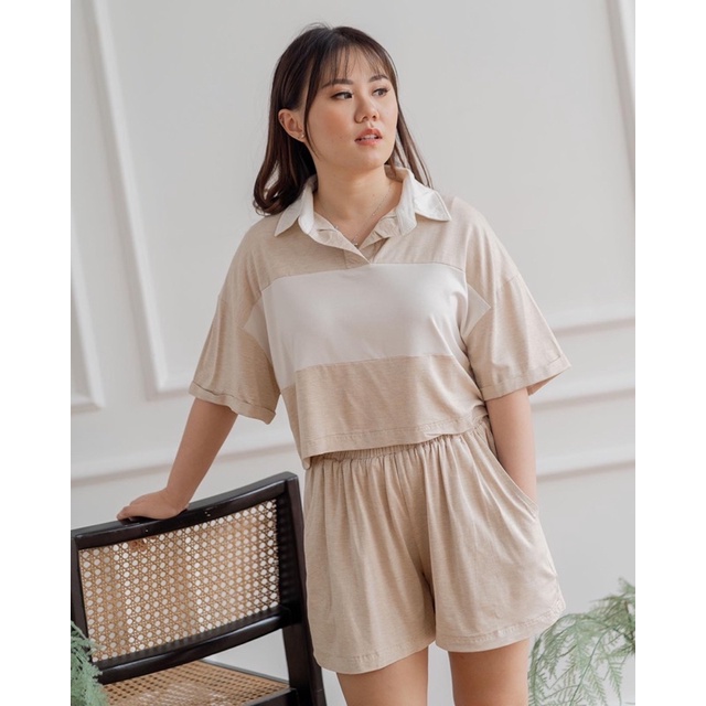 IWEARGRACIE X TIFF - EUN BI SET / SETELAN WANITA / SETELAN CELANA PENDEK WANITA