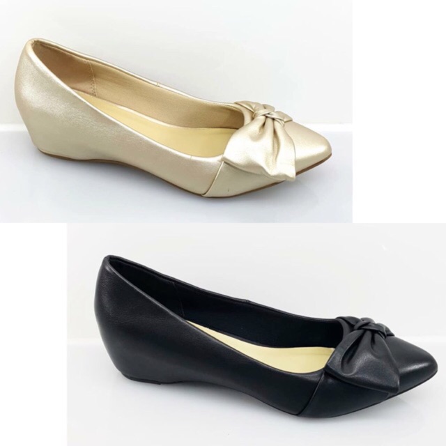 VINCCI VNC wedges shoes sepatu gold original