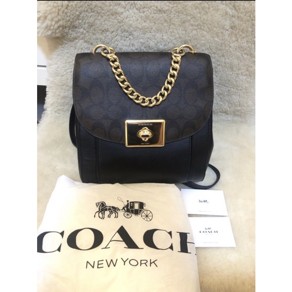 Coach Parker Backpack 100% Authentic