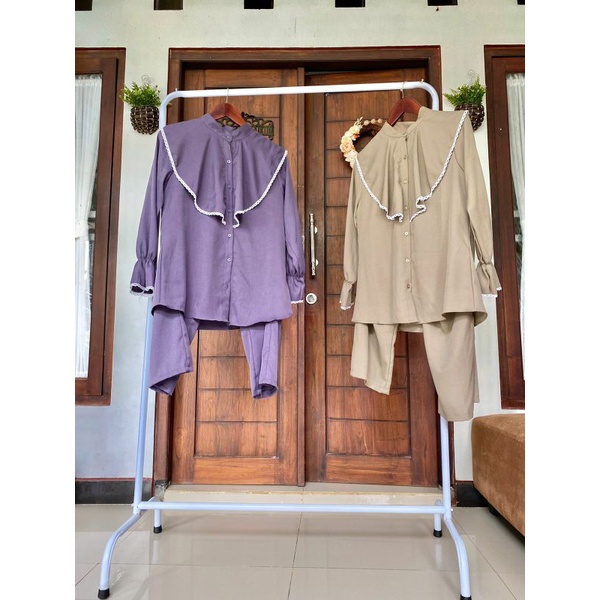 SET KIRANA/setelan wanita/one set