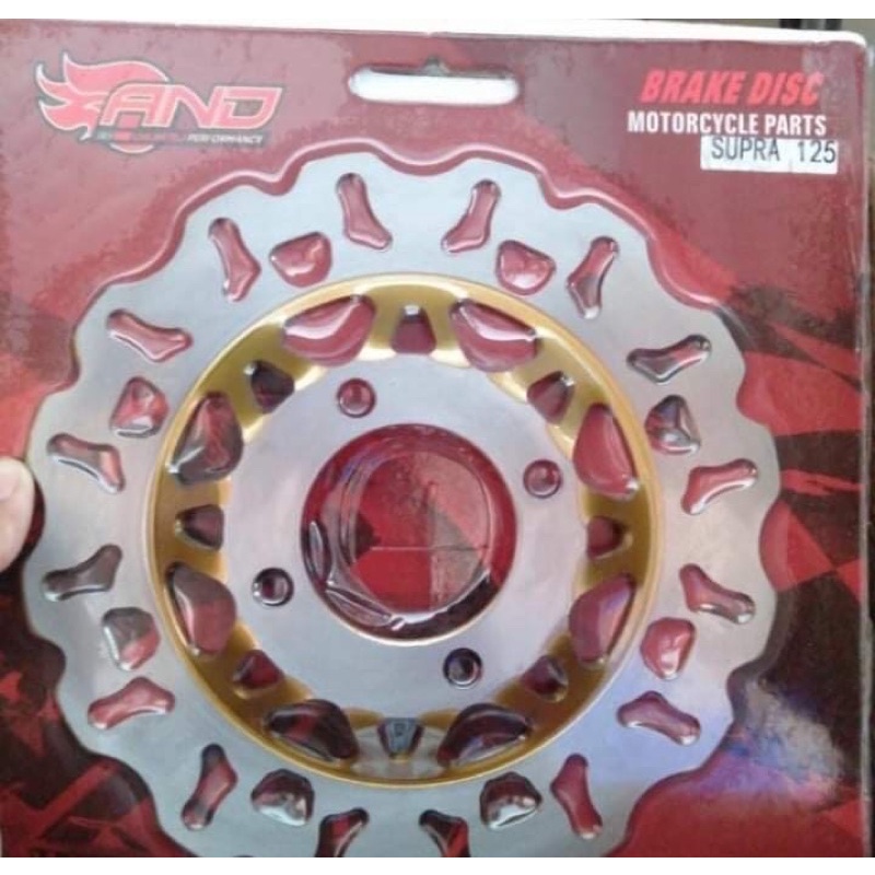 piringan cakram depan standar variasi merek and honda supra x 125