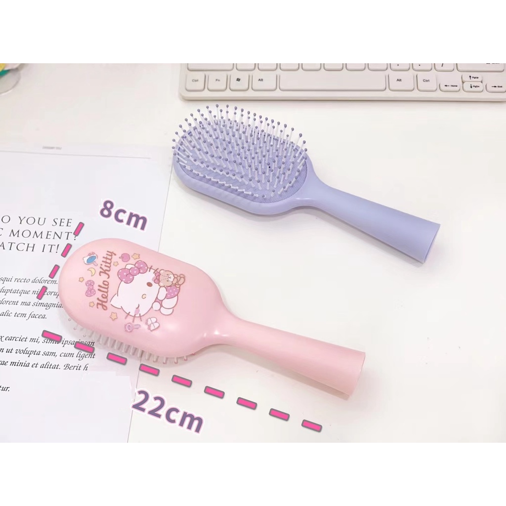 Sisir rambut karakter Hello kitty melody pompurin cinamoroll kuromi comb