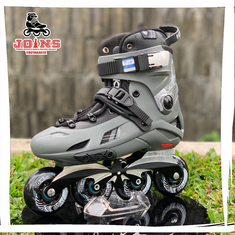 Sepatu Roda Flying Eagle Inline skate f7 Optimum Grey