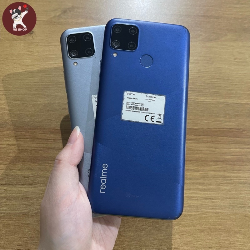 Realme C15 4/64 GB Second Resmi Imei Terdaftar