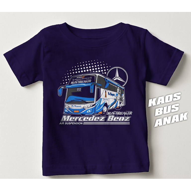 Kaos anak / Kaos Bus anak / Kaos Busmania anak / Kaos po Haryanto anak / Sunbreaker anak