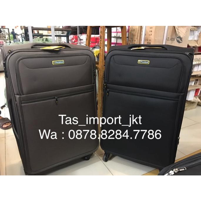 TRAVEL BAG Koper President Bahan Kain (1465) 24"