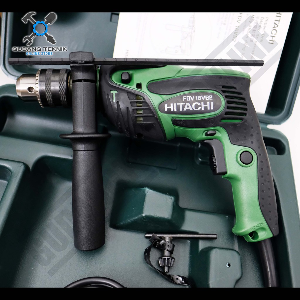 Mesin Bor Beton 16mm Hitachi FDV 16VB2 - Impact Drill 16 mm - Mesin Bor Listrik