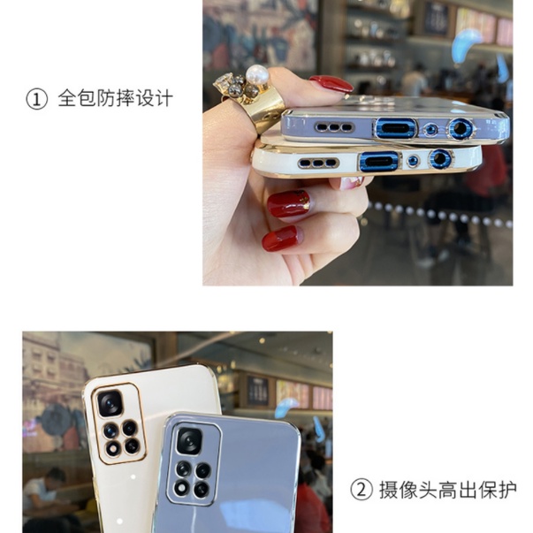 Case Redmi 10 Case Redmi POCO M4 PRO 5G Case Redmi 9A Case Redmi 9C Case Redmi 9T Case Redmi 9 Case Redmi Note 8 Lens Protector Phone Case ZB-7