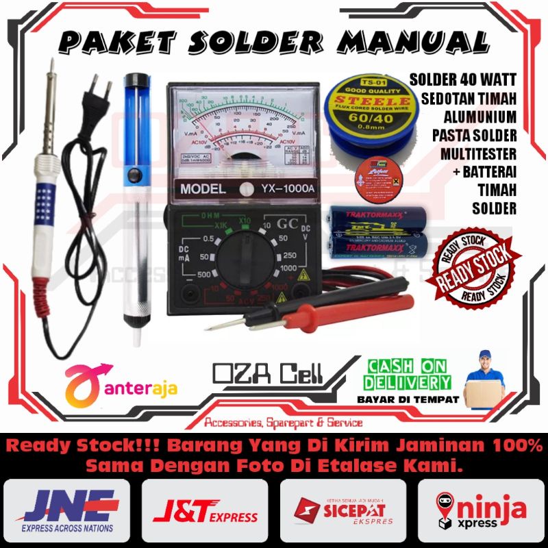 PAKET SOLDER MULTITESTER MANUAL