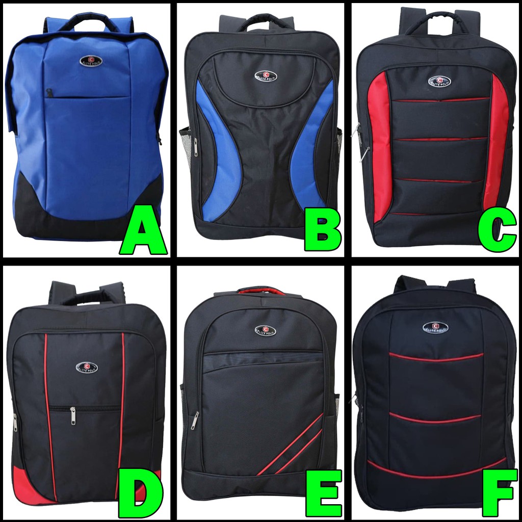 SERBA 50 RIBU Polo Tas Gendong Sekolah SMP SMA Cewek Cowok Ransel Laptop Kuat Murah Backpack Simpel