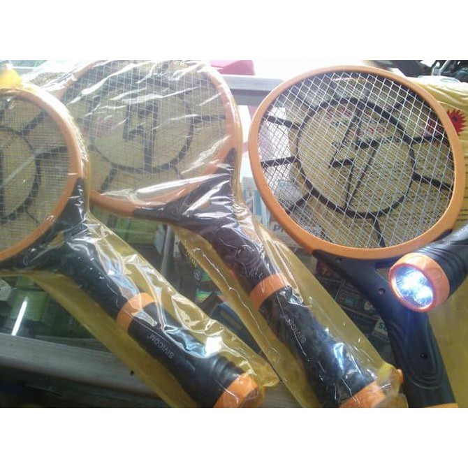 Segera beli Termurah Raket Nyamuk Sivicom Rechargeable Listrik Copot Jadi Senter Produk The Best