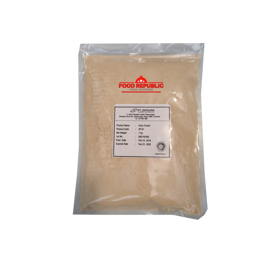 Onion Powder / Bawang Bombay Bubuk 100 GR Murni Halal Import Premium