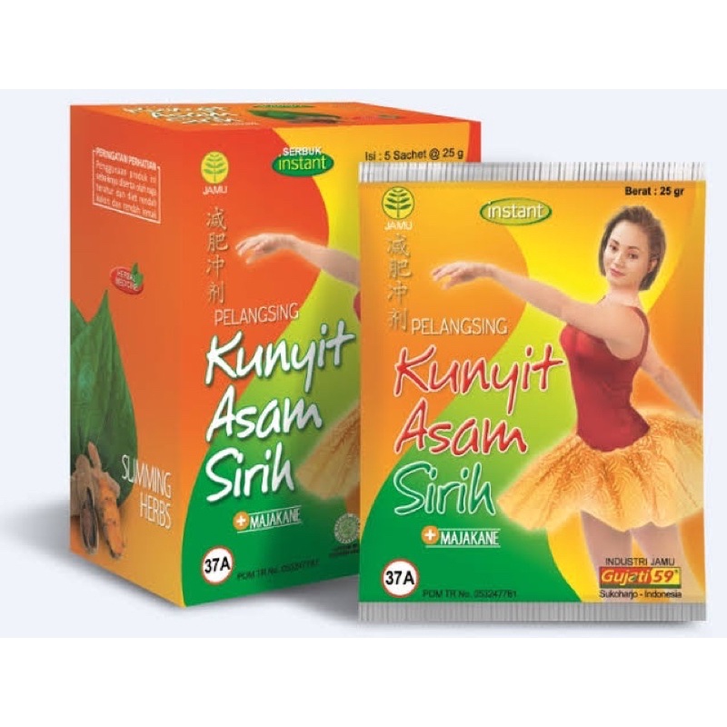 

Kunyit Asam Gujati 59 Jamu Herbal Pelangsing