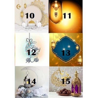 Kertas Scrapbook - Ramadhan 01 Design