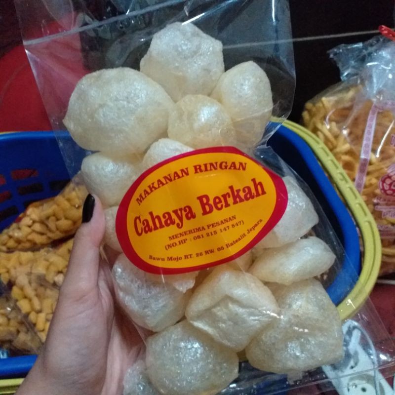 

KERUPUK KULIT RAMBAK 40 GRAM GURIH DOROKDOK ASIN DOROKDOK GURIH