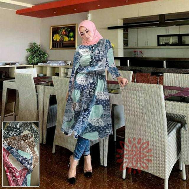 TUNIK FERANDA JUSJUS 4warna