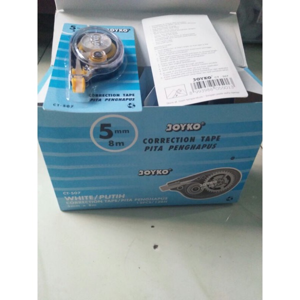 

Joyko Correction Tape / Tipp Ex Kering / Pita Penghapus CT-507
