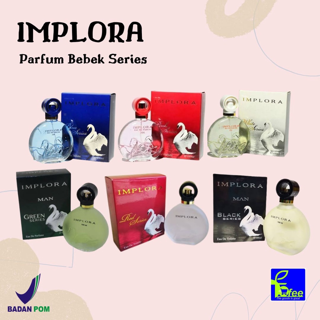 [LOCAL] - Implora Parfum Angsa Swan Bebek Eau De Toilette perfume EDT Minyak Wangi