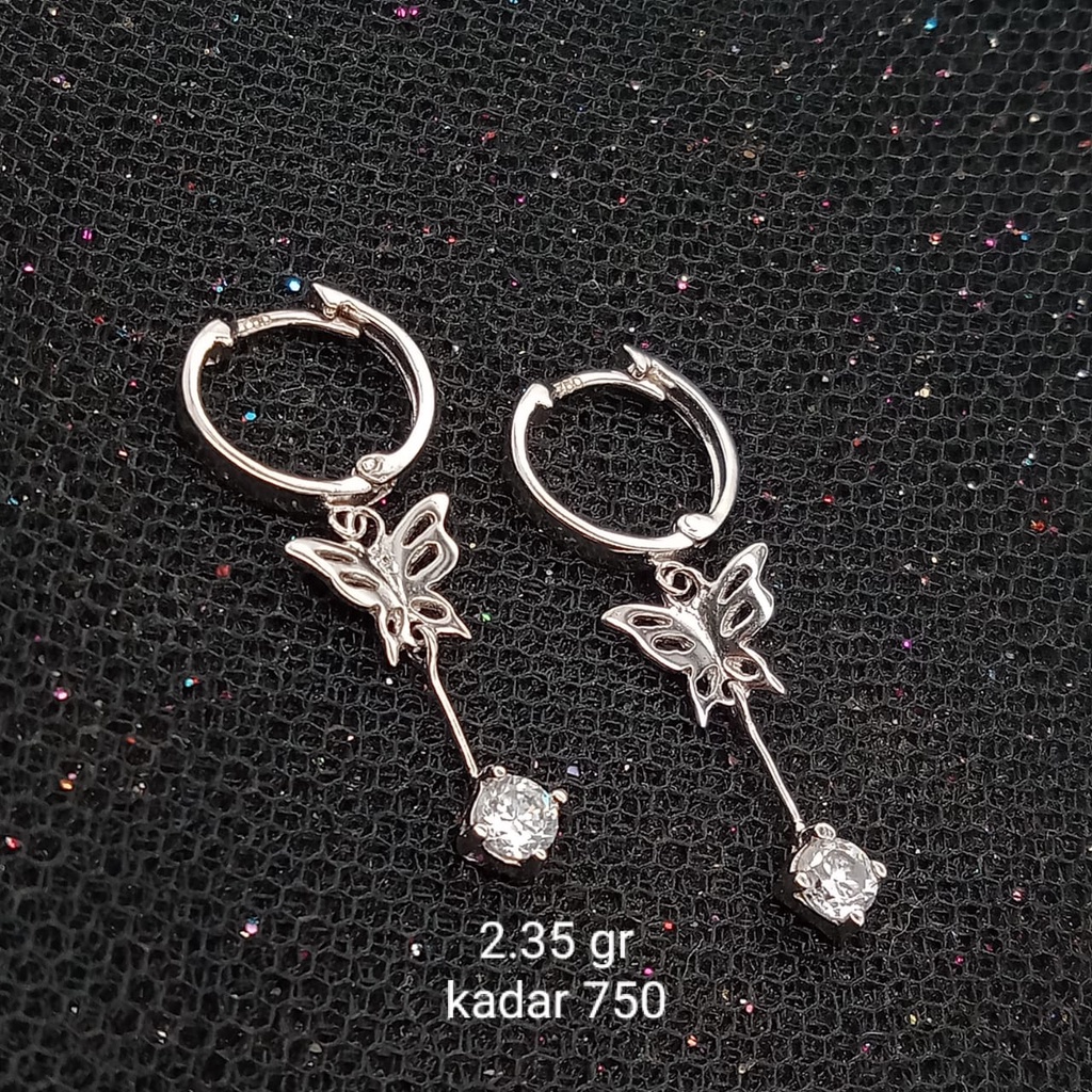 Anting Emas 17K - 2.35 gr Kadar 750 - ABS200000003