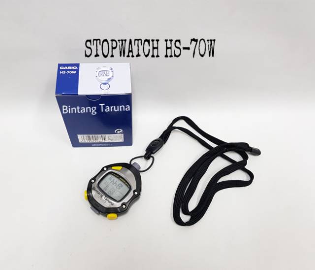 Stopwach Casio HS-70W Stopwatch Casio HS70W Stop Watch Casio HS-70 ORIGINAL