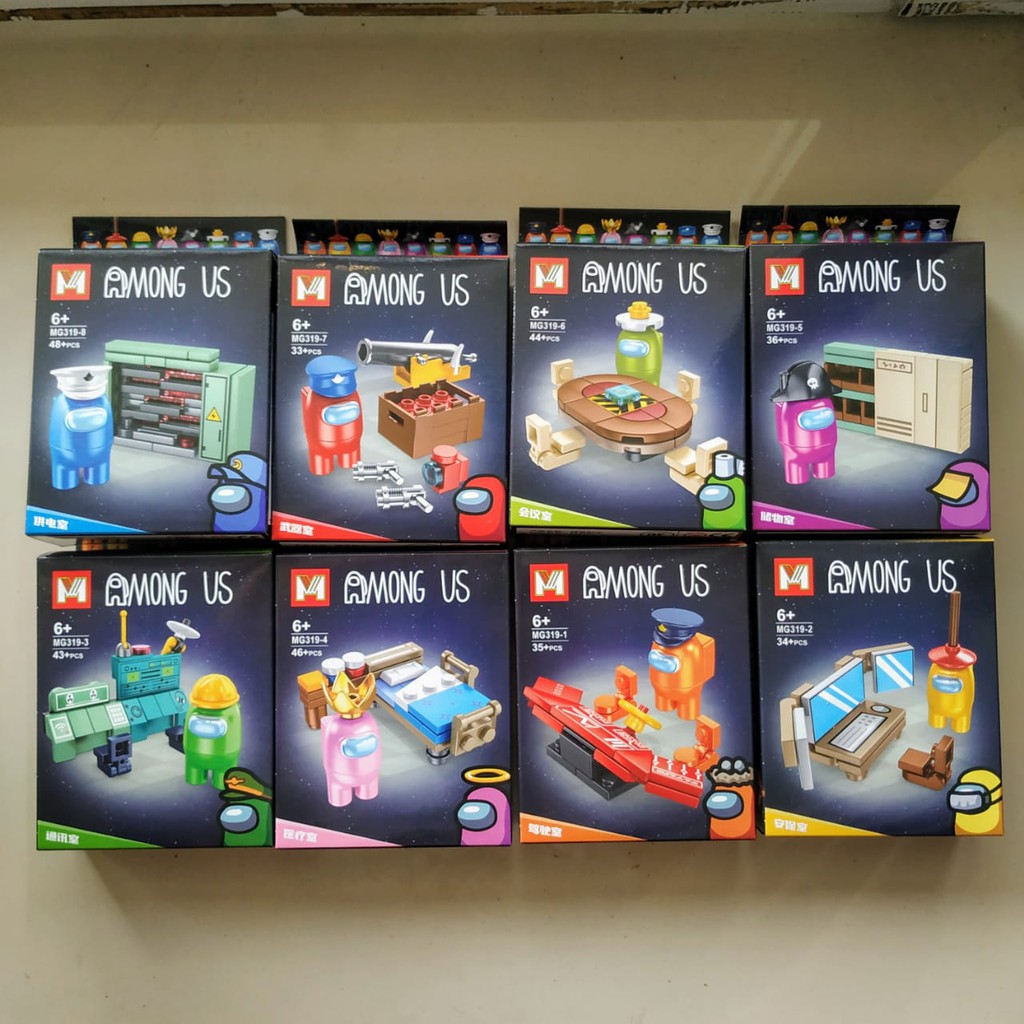 Lego among us set 8 box figure unofficial