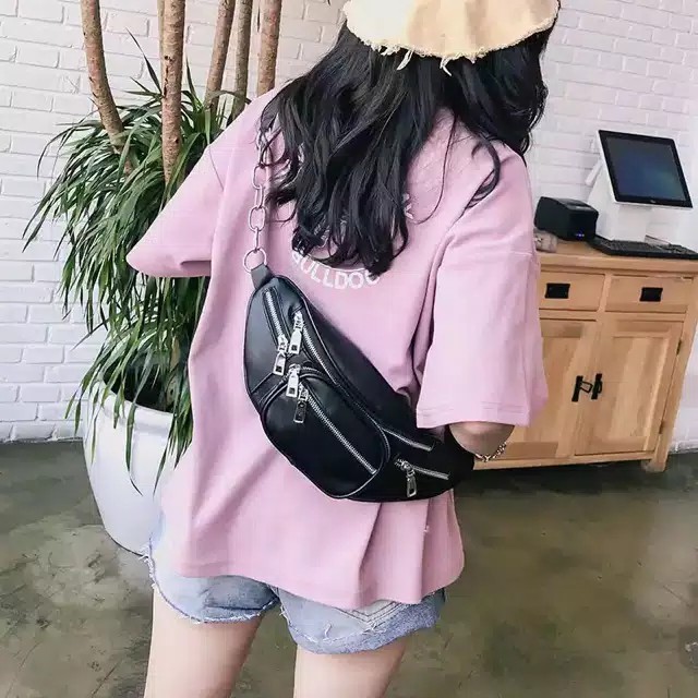hot deals wanita - tas pinggang cewek - waist bag girl cantik murah waistbag