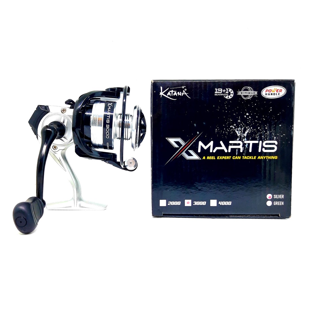 Reel Pancing KATANA X MARTIS 19+1 BB Ukuran 5000-6000 Sangat MURAH