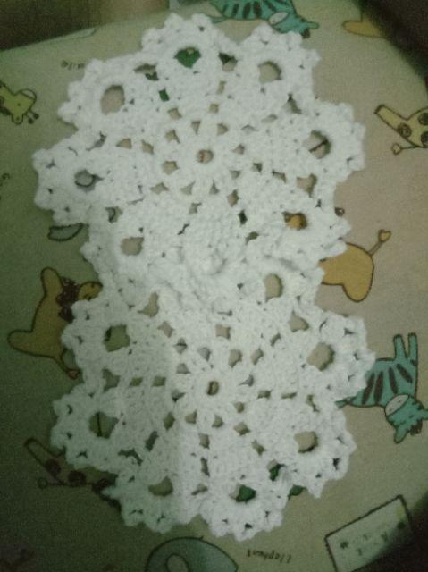 Suvenir Pernikahan / Tatakan Gelas Murah / Tatakan Gelas Rajutan / Handmade / Grosiran