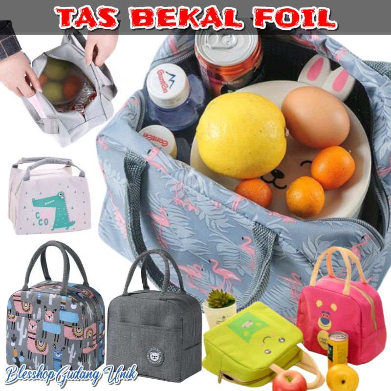 Tas Bekal Tahan Panas Dan Dingin Tas Asi Lapis Foil