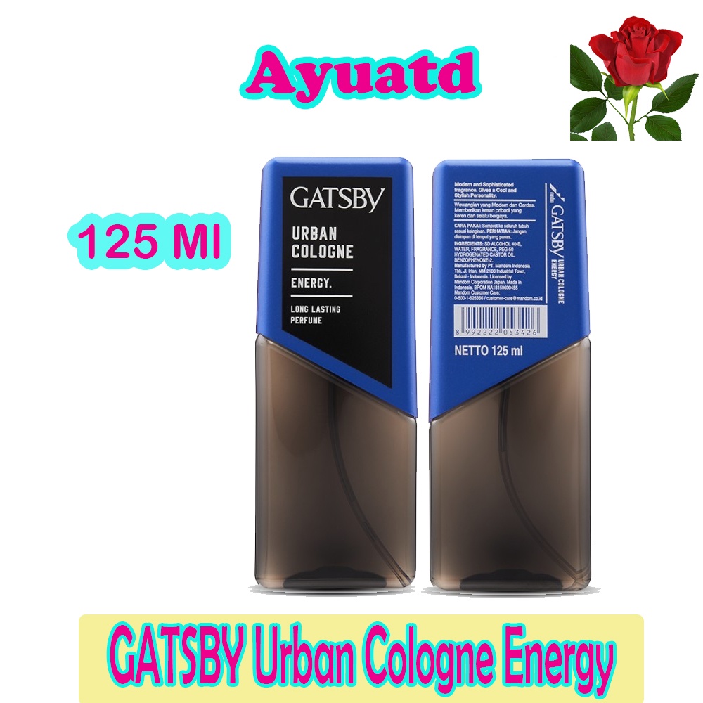 Gatsby Urban Cologne Energy 125 ml