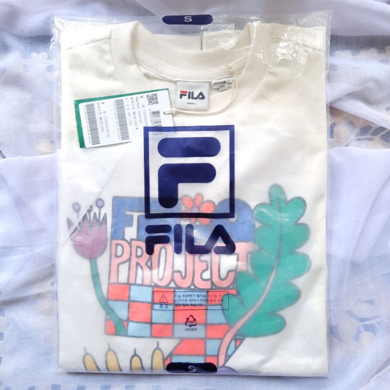 FILA KAOS T-SHIRT BTS JK BACK TO NATURE