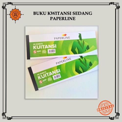 

Buku Kwitansi Sedang Paperline