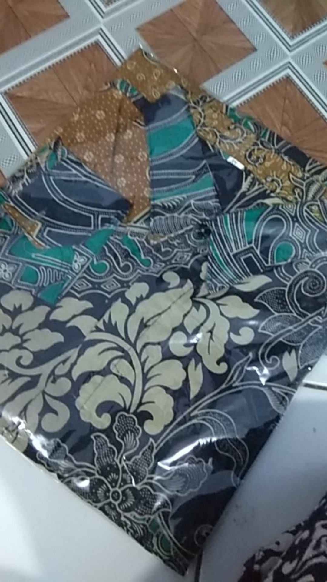 New Arrival Distro Batik Pria Bordir Sogan Hrb026 Batikaf Notoarto Batik Ipnu-ippnu Hem Pria