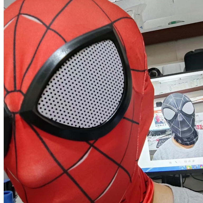 Spiderman Cosplay Mask untuk Anak -anak Dewasa Spiderman Superhero Halloween Costume