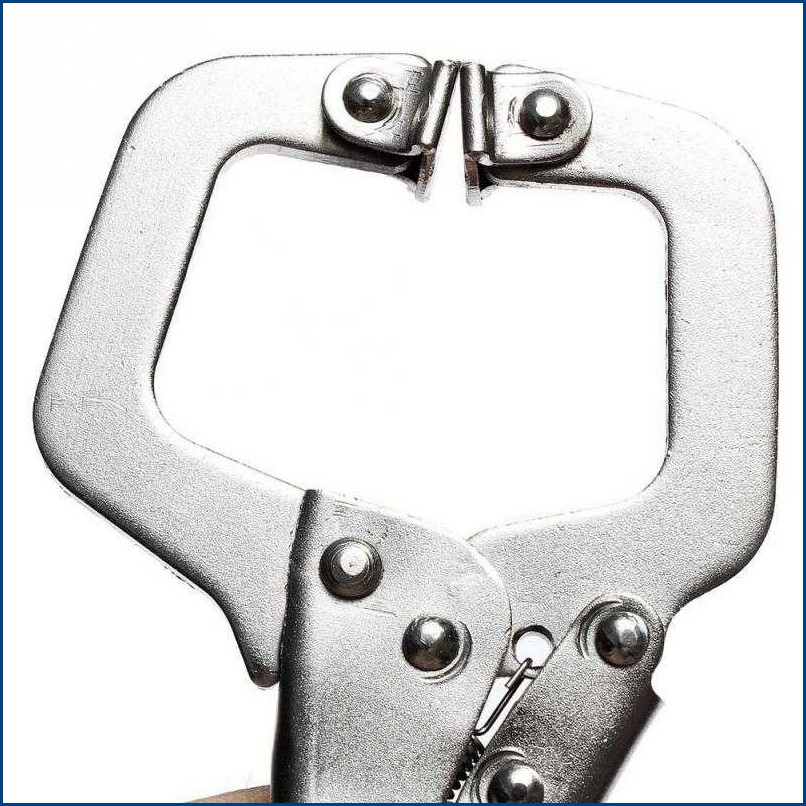 Face Clamp Tang Jepit Swivel Pad 7&quot;