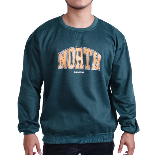 Mvp - North Basic Sweater - Crewneck Pria dan Wanita