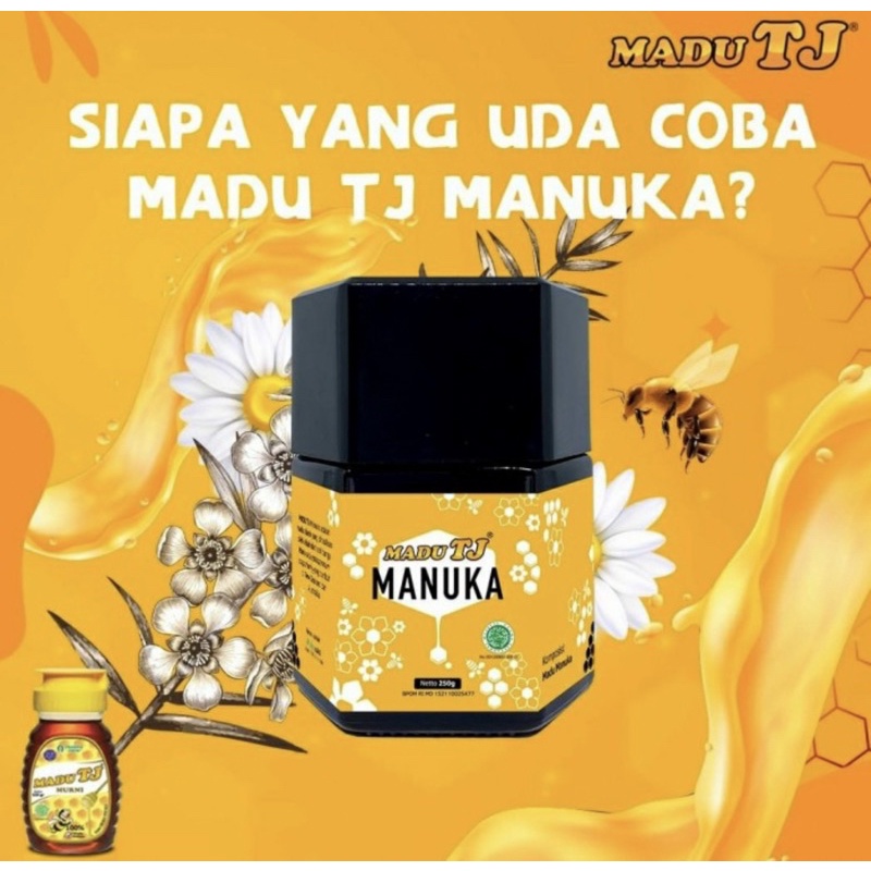 Madu TJ manuka 250 gram ( madu manuka honey )