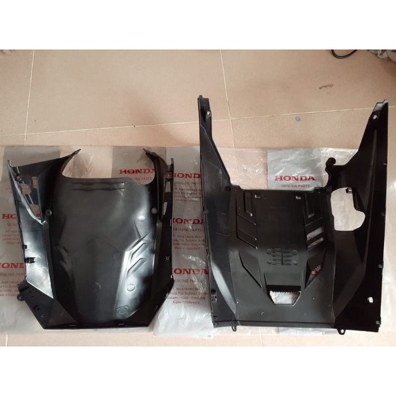 COVER KOLONG DEK KOLONG DEK PARUH DEK LUMPUR COVER FRONT LOWER HONDA BEAT STREET BEAT ISS FI ESP K81
