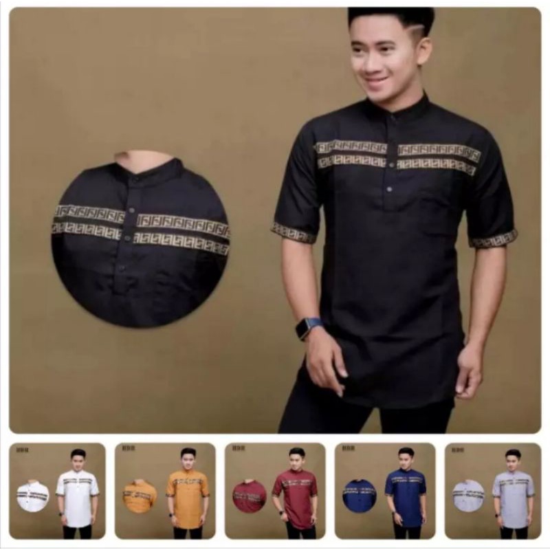 KOKO FF TOYOBO DEWASA / KOKO KURTA FF LENGAN PENDEK / KOKO KURTA LENGAN PENDEK