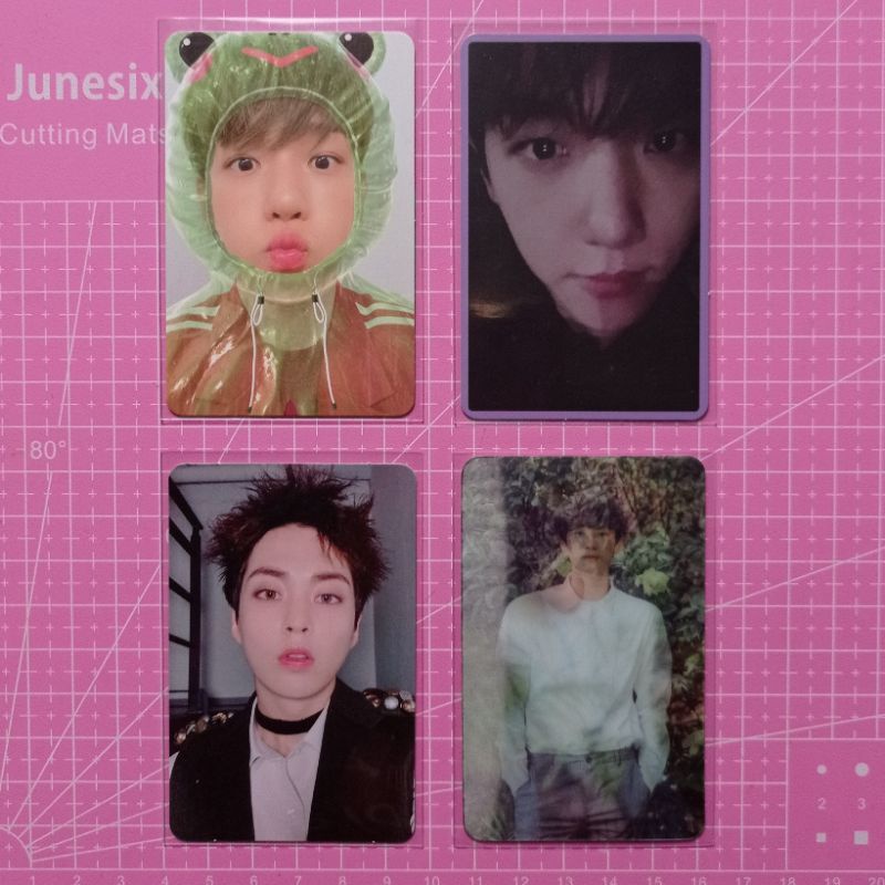 [ Take All ] Photocard Baekhyun Kodok Super One + Baekhyun Jewel Bambi + Xiumin DMUMT + Chanyeol Nat