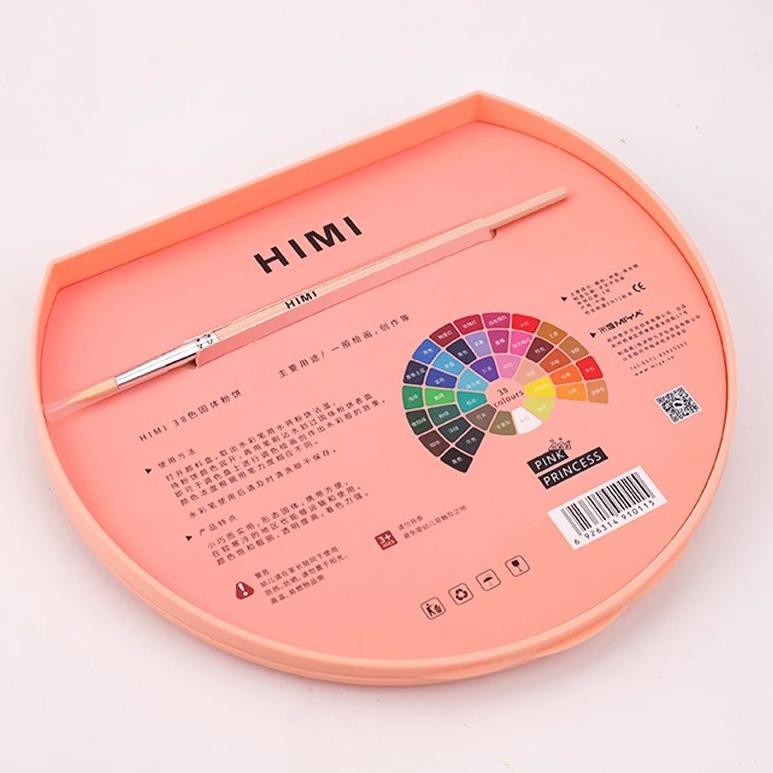 

cP6Code Miya Himi Watercolor Cake 38 Colors with Brush Cat Air(K5V3) (siap Kirim)