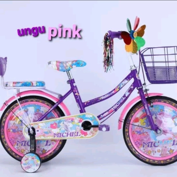Sepeda Mini 789 Michel Trex 12 16 18  inch Unicorn