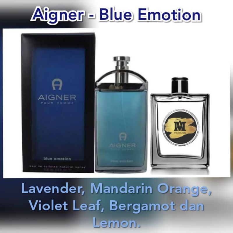 Aigner Blue Emotion Inspired Parfum Premium