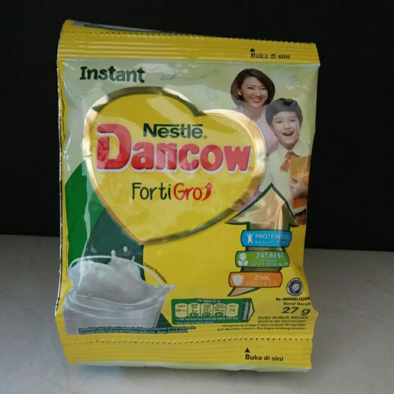 

Dancow instant fortigro sachet